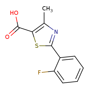 2-(2-Fluorophenyl)-4-methyl-1,3-thiazole-5-carboxylic acid