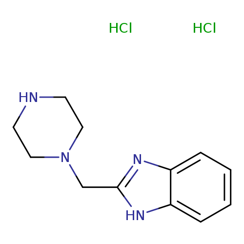 2-[(piperazin-1-yl)methyl]-1H-1,3-benzodiazole dihydrochloride
