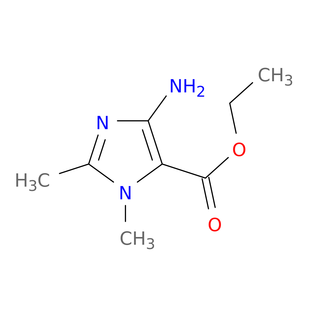 ethyl 4-amino-1,2-dimethyl-1H-imidazole-5-carboxylate