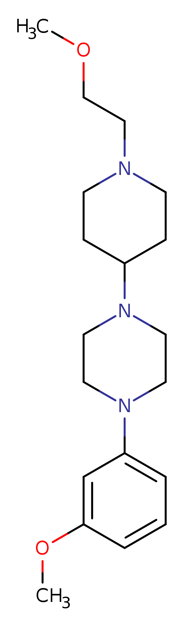 1-[1-(2-methoxyethyl)piperidin-4-yl]-4-(3-methoxyphenyl)piperazine