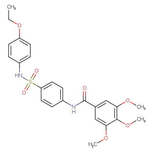 N-{4-[(4-ethoxyphenyl)sulfamoyl]phenyl}-3,4,5-trimethoxybenzamide