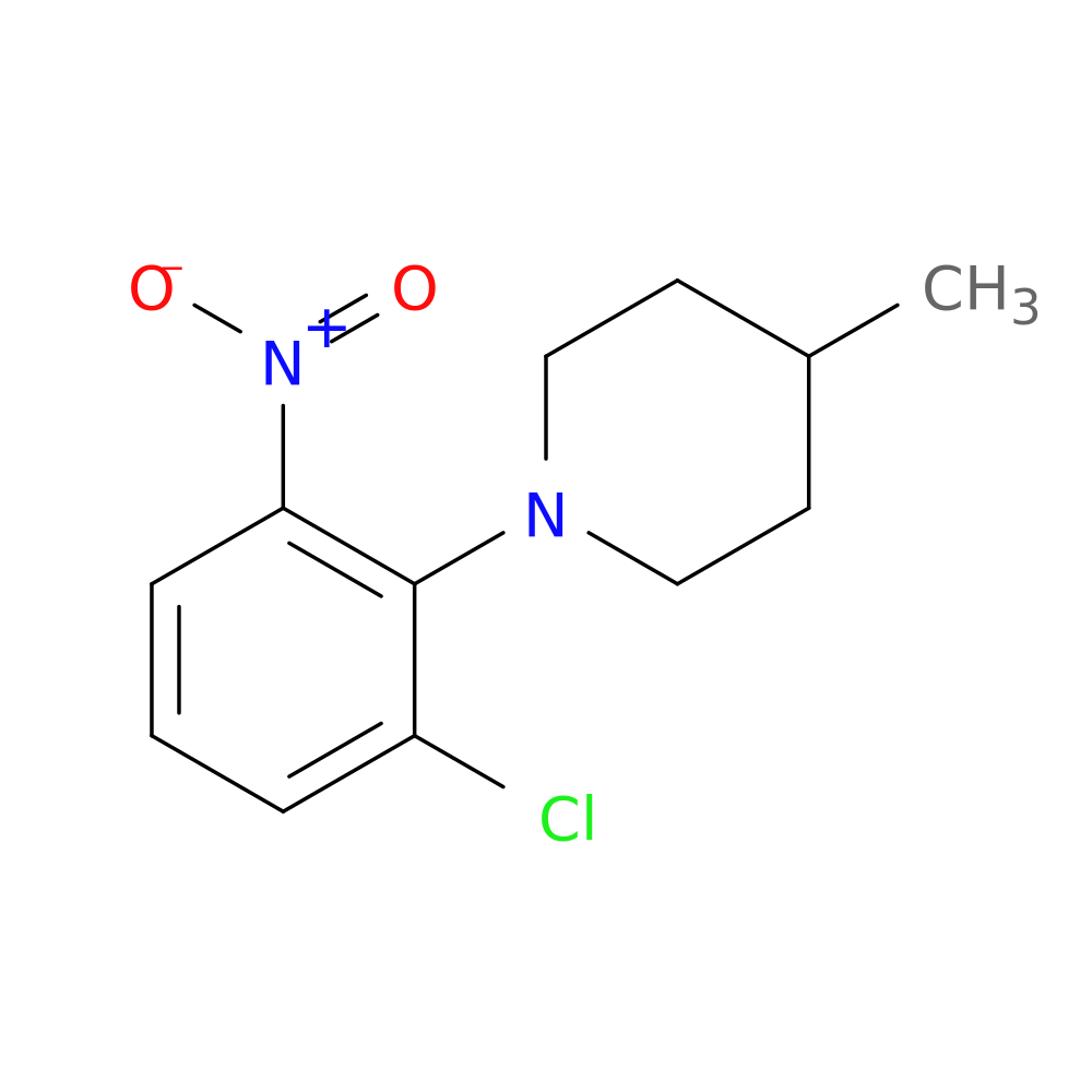 1-(2-Chloro-6-nitrophenyl)-4-methylpiperidine