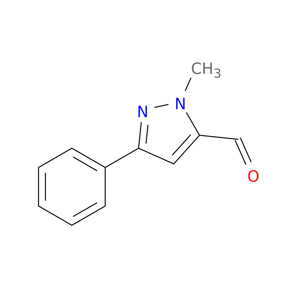 1-Methyl-3-phenyl-1H-pyrazole-5-carbaldehyde