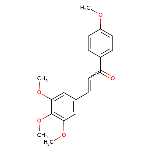 2-Propen-1-one,1-(4-methoxyphenyl)-3-(3,4,5-trimethoxyphenyl)-