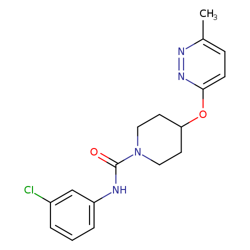 N-(3-chlorophenyl)-4-[(6-methylpyridazin-3-yl)oxy]piperidine-1-carboxamide