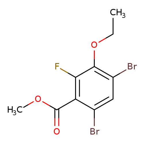 Methyl 4,6-dibromo-3-ethoxy-2-fluorobenzoate