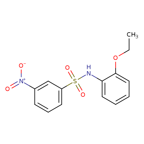 N-(2-ethoxyphenyl)-3-nitrobenzene-1-sulfonamide