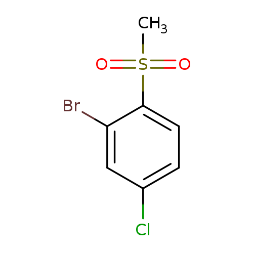2-Bromo-4-chloro-1-methanesulfonylbenzene
