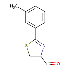 2-(m-Tolyl)thiazole-4-carbaldehyde