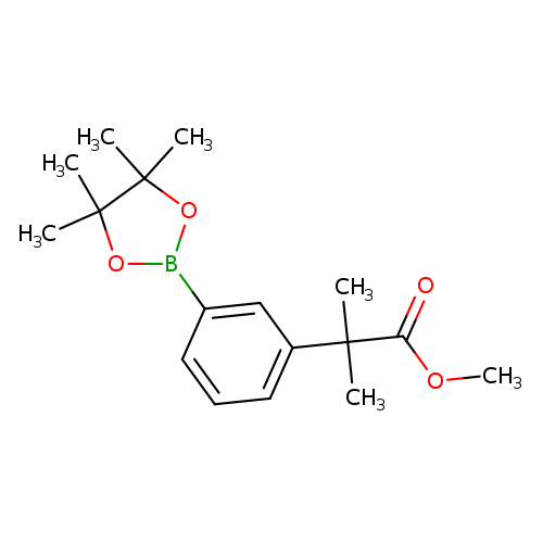 Methyl (2-(3-(4,4,5,5-tetramethyl-[1,3,2]dioxaborolan-2-yl)phenyl)-2-methylpropanoate