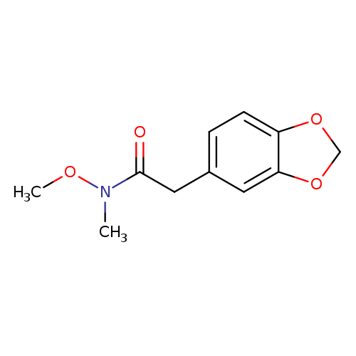 2-(2H-1,3-benzodioxol-5-yl)-N-methoxy-N-methylacetamide