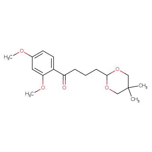 2',4'-Dimethoxy-4-(5,5-dimethyl-1,3-dioxan-2-yl)butyrophenone
