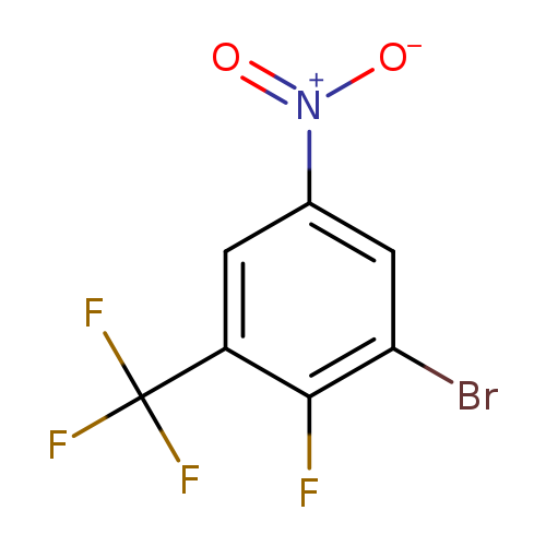1-Bromo-2-fluoro-5-nitro-3-(trifluoromethyl)benzene