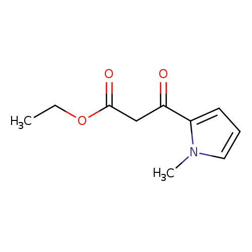 ethyl 3-(1-methyl-1H-pyrrol-2-yl)-3-oxopropanoate