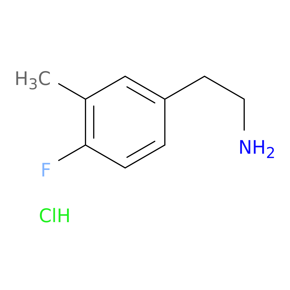 2-(4-Fluoro-3-methylphenyl)ethan-1-amine hydrochloride