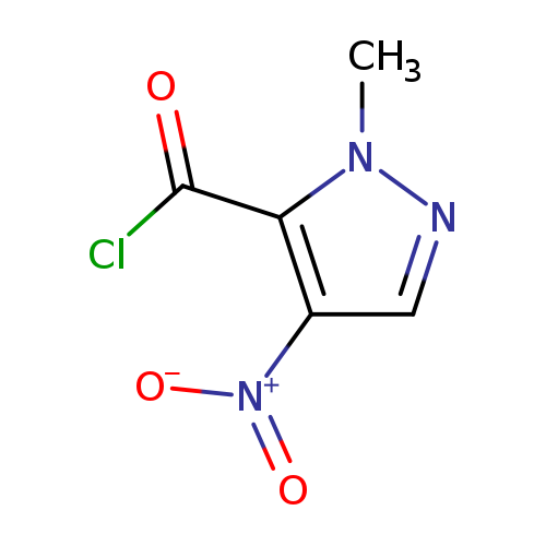 1-Methyl-4-nitro-1h-pyrazole-5-carbonyl chloride