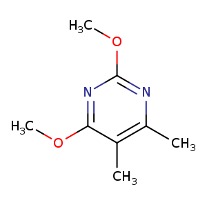 Pyrimidine, 2,4-dimethoxy-5,6-dimethyl-