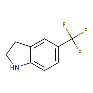 1H-Indole, 2,3-dihydro-5-(trifluoromethyl)-
