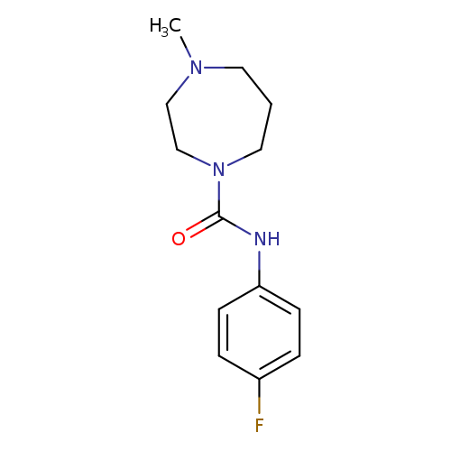 N-(4-fluorophenyl)-4-methyl-1,4-diazepane-1-carboxamide