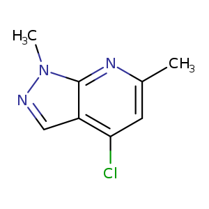 4-Chloro-1,6-dimethyl-1H-pyrazolo[3,4-b]pyridine