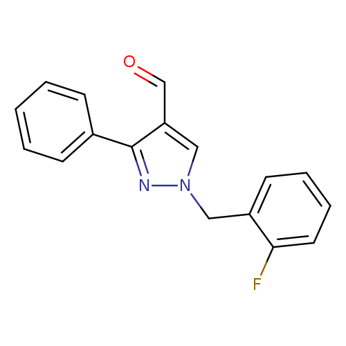 1-(2-Fluorobenzyl)-3-phenyl-1h-pyrazole-4-carbaldehyde