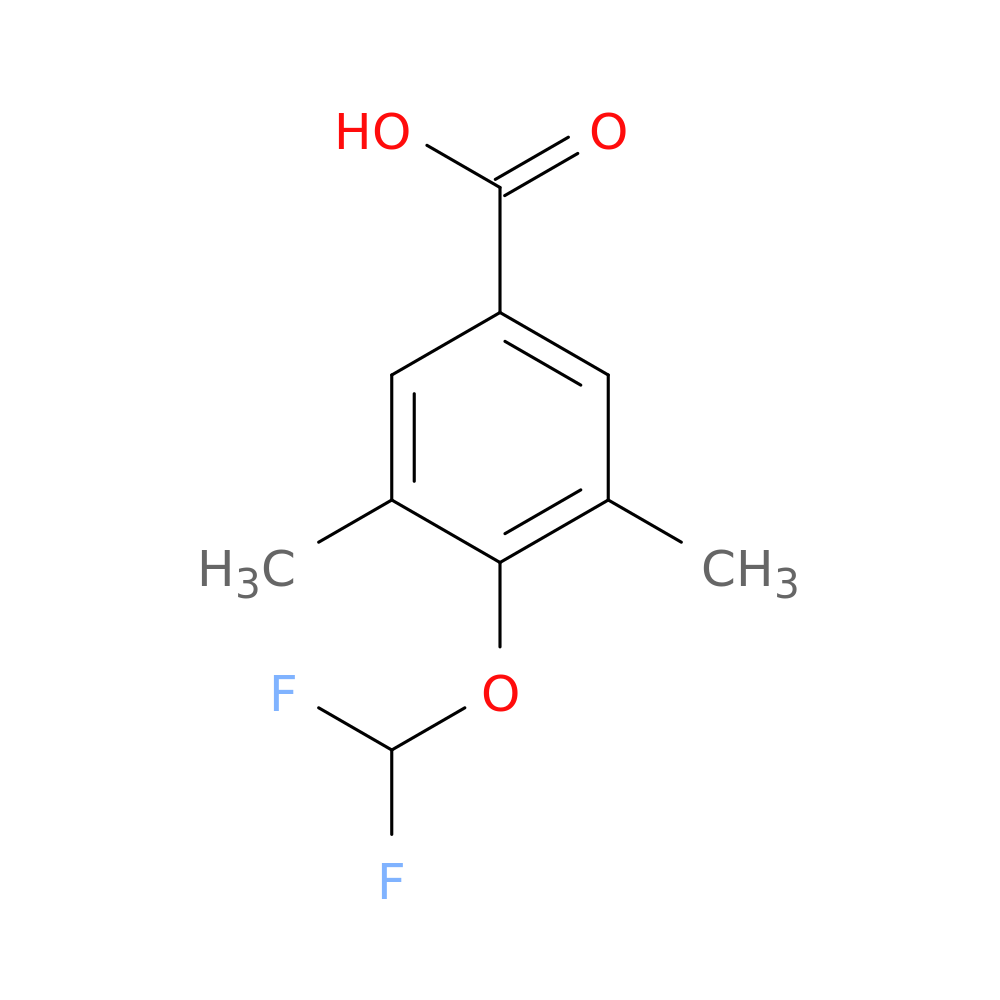 4-(difluoromethoxy)-3,5-dimethylbenzoic acid