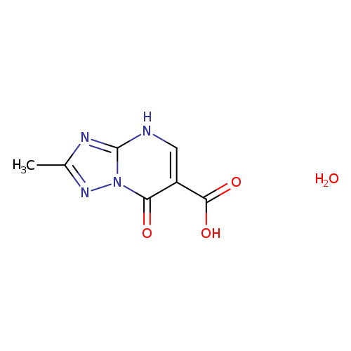 2-Methyl-7-oxo-4,7-dihydro[1,2,4]triazolo[1,5-a]pyrimidine-6-carboxylic acid hydrate