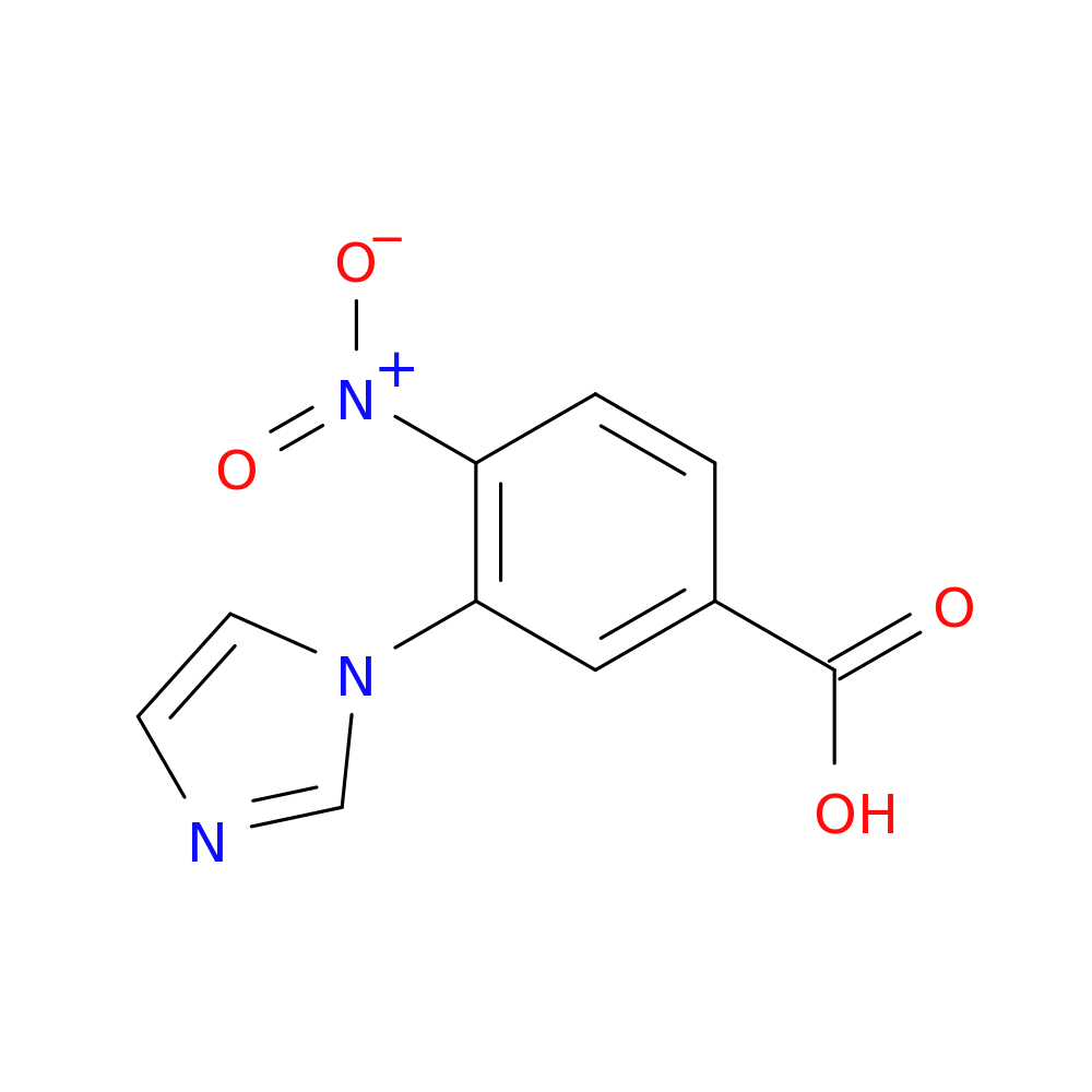 3-(1H-imidazol-1-yl)-4-nitrobenzoic acid