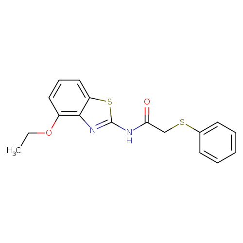 N-(4-ethoxy-1,3-benzothiazol-2-yl)-2-(phenylsulfanyl)acetamide