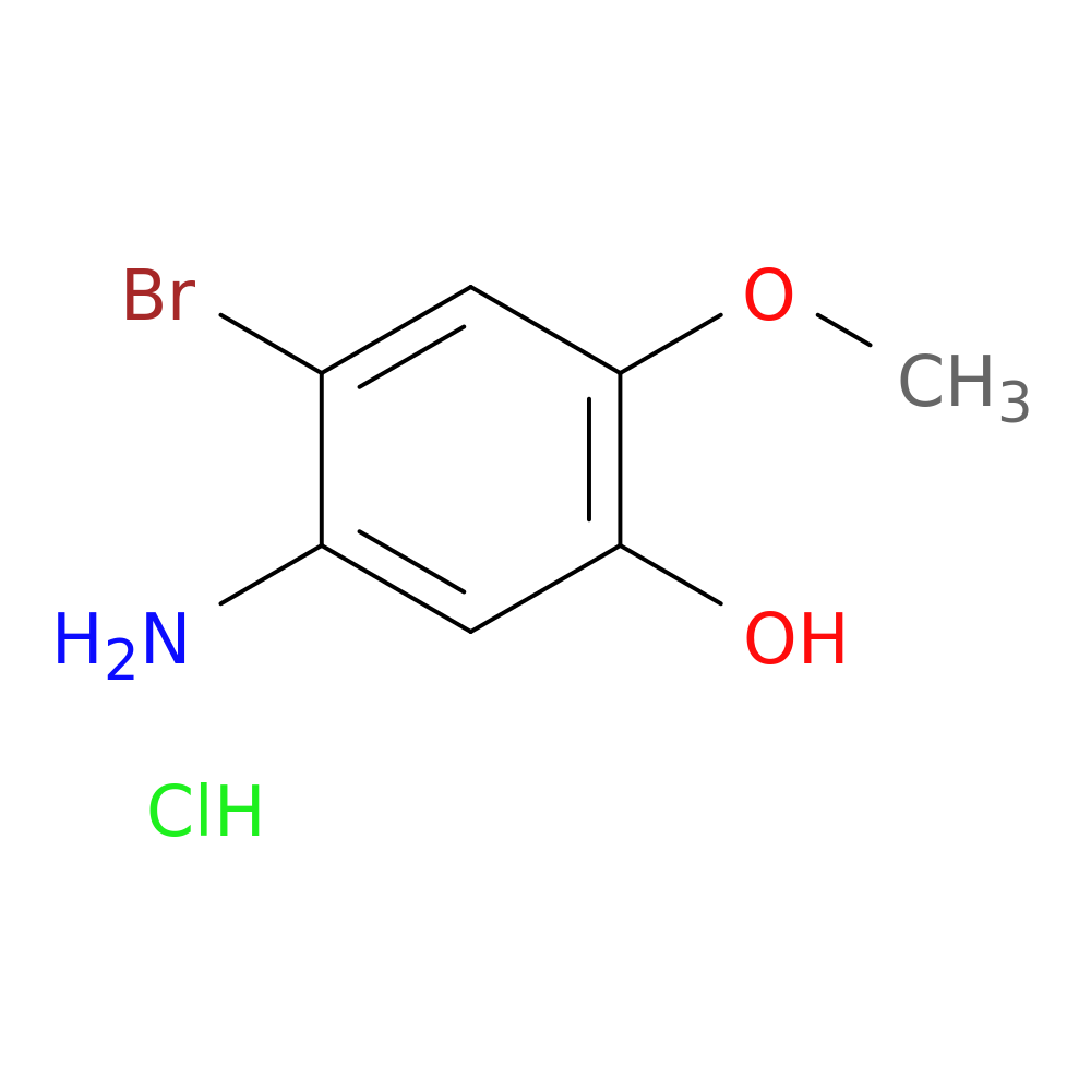 5-amino-4-bromo-2-methoxyphenol hydrochloride