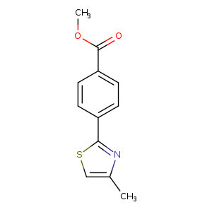 methyl 4-(4-methyl-1,3-thiazol-2-yl)benzoate