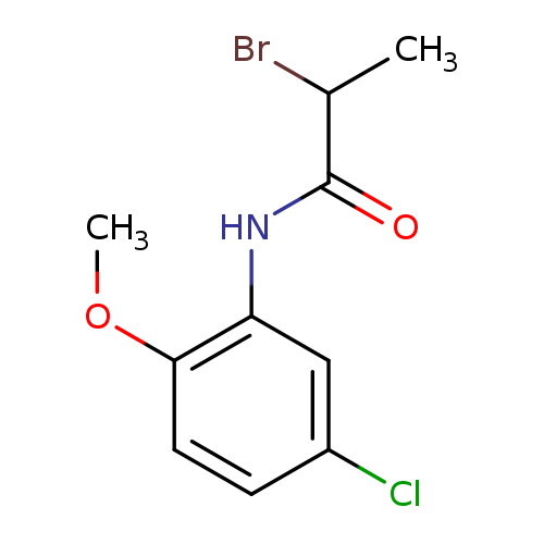 2-Bromo-n-(5-chloro-2-methoxyphenyl)propanamide