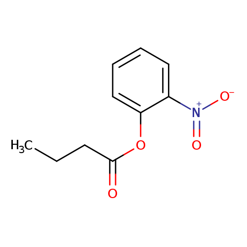 Butanoic acid, 2-nitrophenyl ester