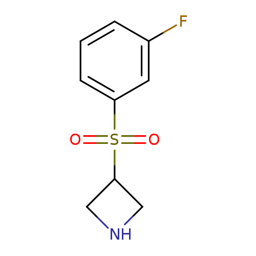 3-(3-FLUOROBENZENESULFONYL)AZETIDINE