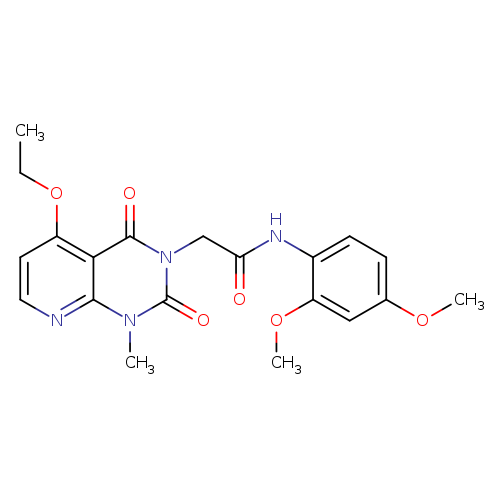 N-(2,4-dimethoxyphenyl)-2-{5-ethoxy-1-methyl-2,4-dioxo-1H,2H,3H,4H-pyrido[2,3-d]pyrimidin-3-yl}acetamide