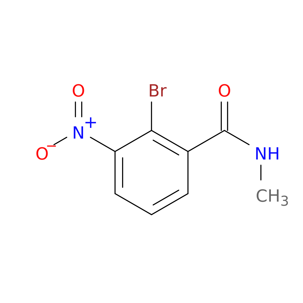 2-Bromo-N-methyl-3-nitrobenzamide