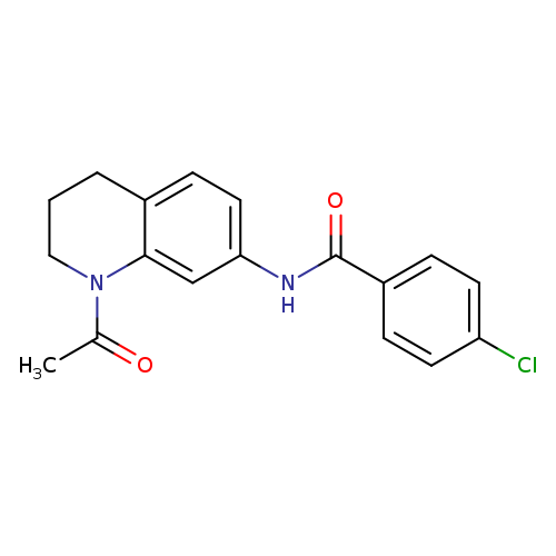 N-(1-acetyl-1,2,3,4-tetrahydroquinolin-7-yl)-4-chlorobenzamide