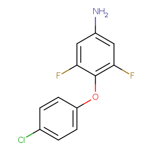 4-(4-chlorophenoxy)-3,5-difluoroaniline