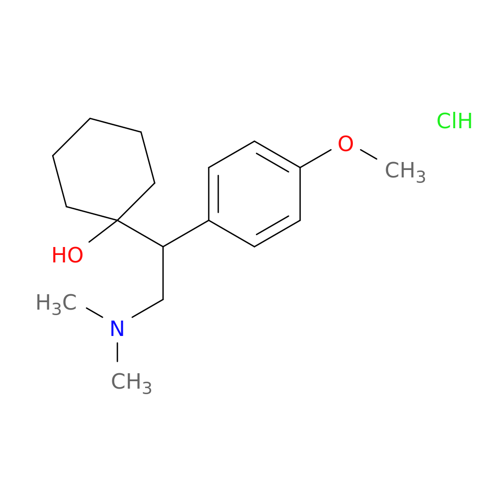1-(2-(Dimethylamino)-1-(4-methoxyphenyl)ethyl)cyclohexanol hydrochloride