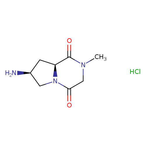 (7S,8As)-7-amino-2-methylhexahydropyrrolo[1,2-a]pyrazine-1,4-dione hydrochloride