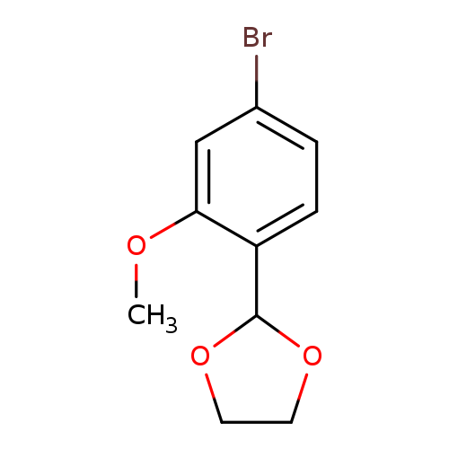 1,3-Dioxolane, 2-(4-bromo-2-methoxyphenyl)-