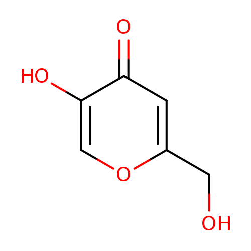 4H-Pyran-4-one, 5-hydroxy-2-(hydroxymethyl)-
