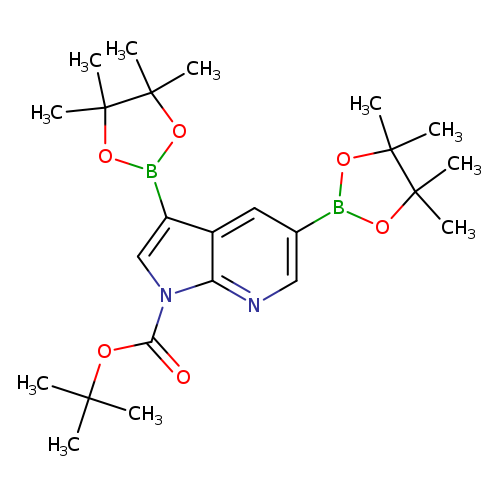 T-BUTYL 3,5-BIS(4,4,5,5-TETRAMETHYL-1,3,2-DIOXABOROLAN-2-YL)-1H-PYRROLO[2,3-B]PYRIDINE-1-CARBOXYLATE
