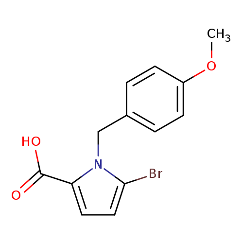 5-Bromo-1-(4-methoxybenzyl)pyrrole-2-carboxylic acid
