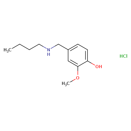 4-[(butylamino)methyl]-2-methoxyphenol hydrochloride