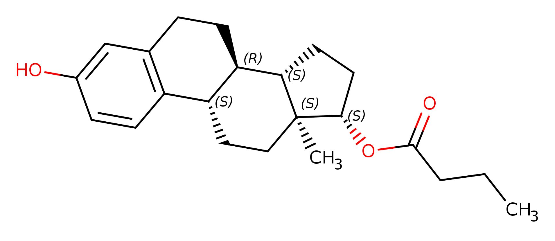 Estra-1,3,5(10)-triene-3,17-diol (17β)-, 17-butanoate (9CI)