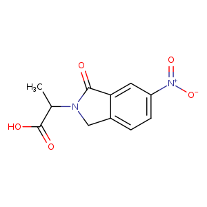 2-(6-Nitro-1-oxoisoindolin-2-yl)propanoic acid