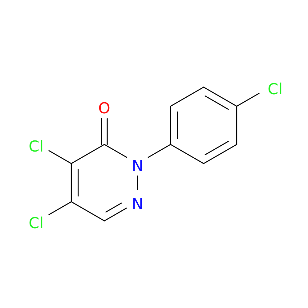4,5-DICHLORO-2-(4-CHLOROPHENYL)-2,3-DIHYDROPYRIDAZIN-3-ONE