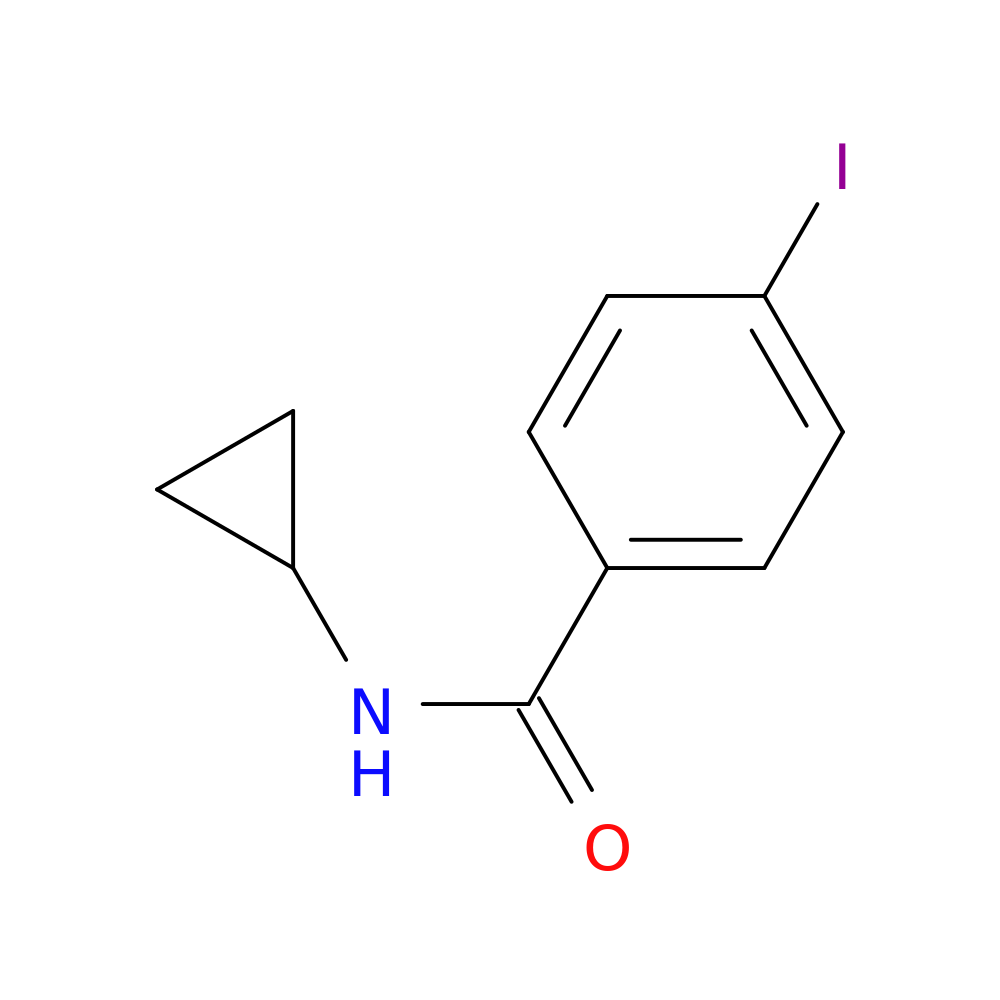 N-Cyclopropyl-4-iodobenzamide