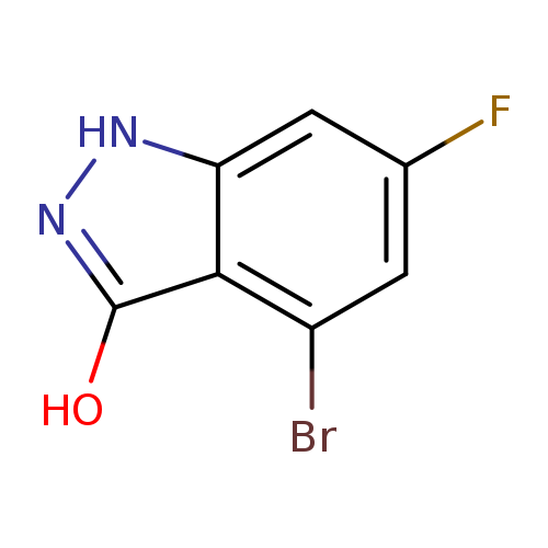 4-Bromo-6-fluoro-1H-indazol-3-ol